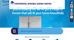 Desktop Screenshot of continentaldurablegoods.com